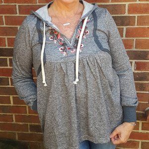 Baby doll hoodie sweater